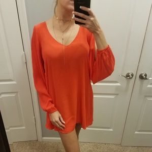 Lovers+Friends 'Gracie' split sleeve swing dress